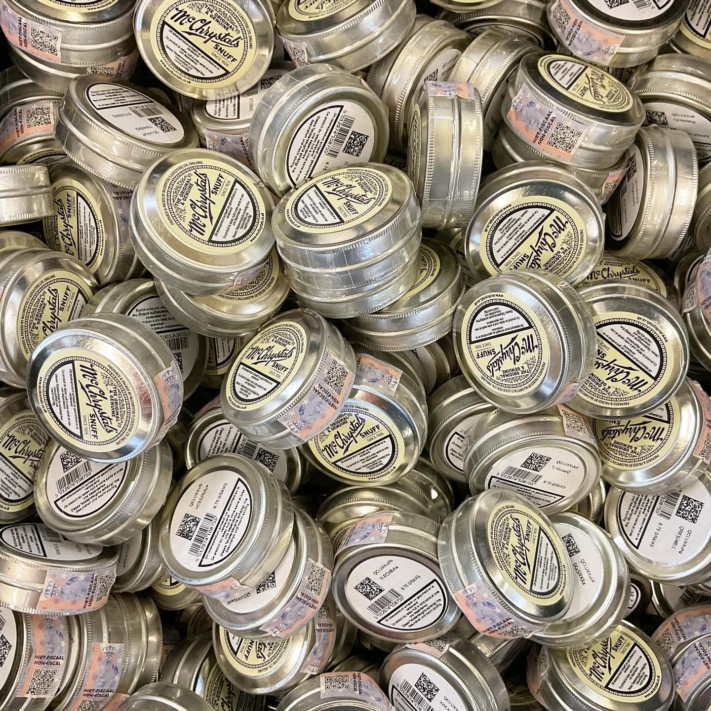 McChrystal's Original Genuine 21g nasal snuff tin – buy online UK