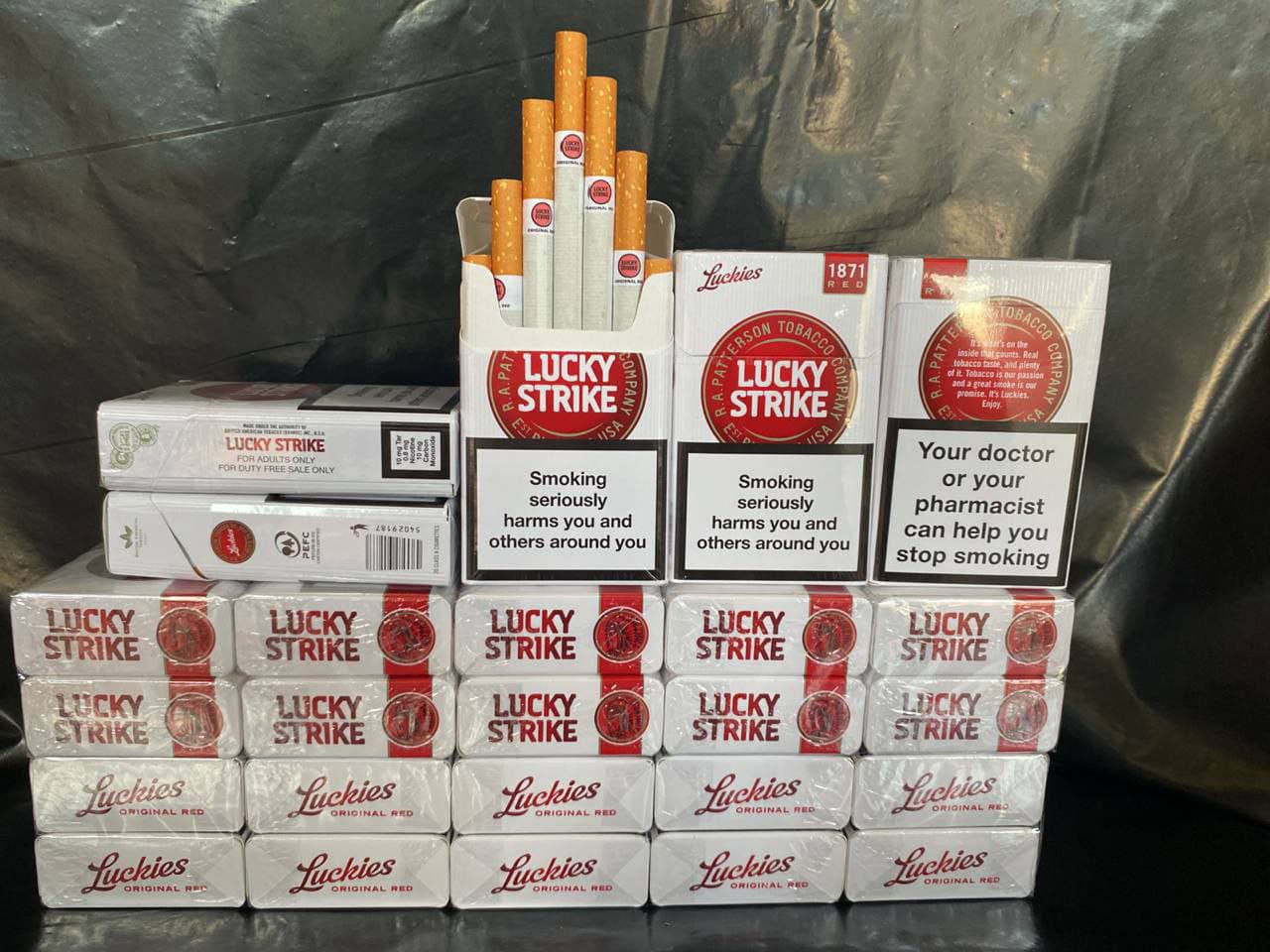 lucky strike red 20 cigarettes king size filter
