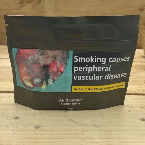 Auld Kendal Gold Blend Hand Rolling Tobacco 30g pouch – buy online UK at Smoke Kingz