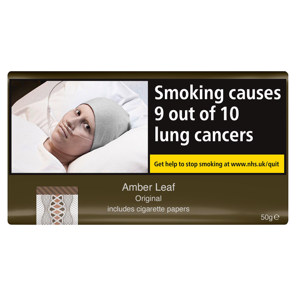 Amber Leaf Original Hand Rolling Tobacco 50g Pouch