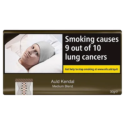 Auld Kendal Gold Blend Hand Rolling Tobacco 30g pouch – buy online UK at Smoke Kingz