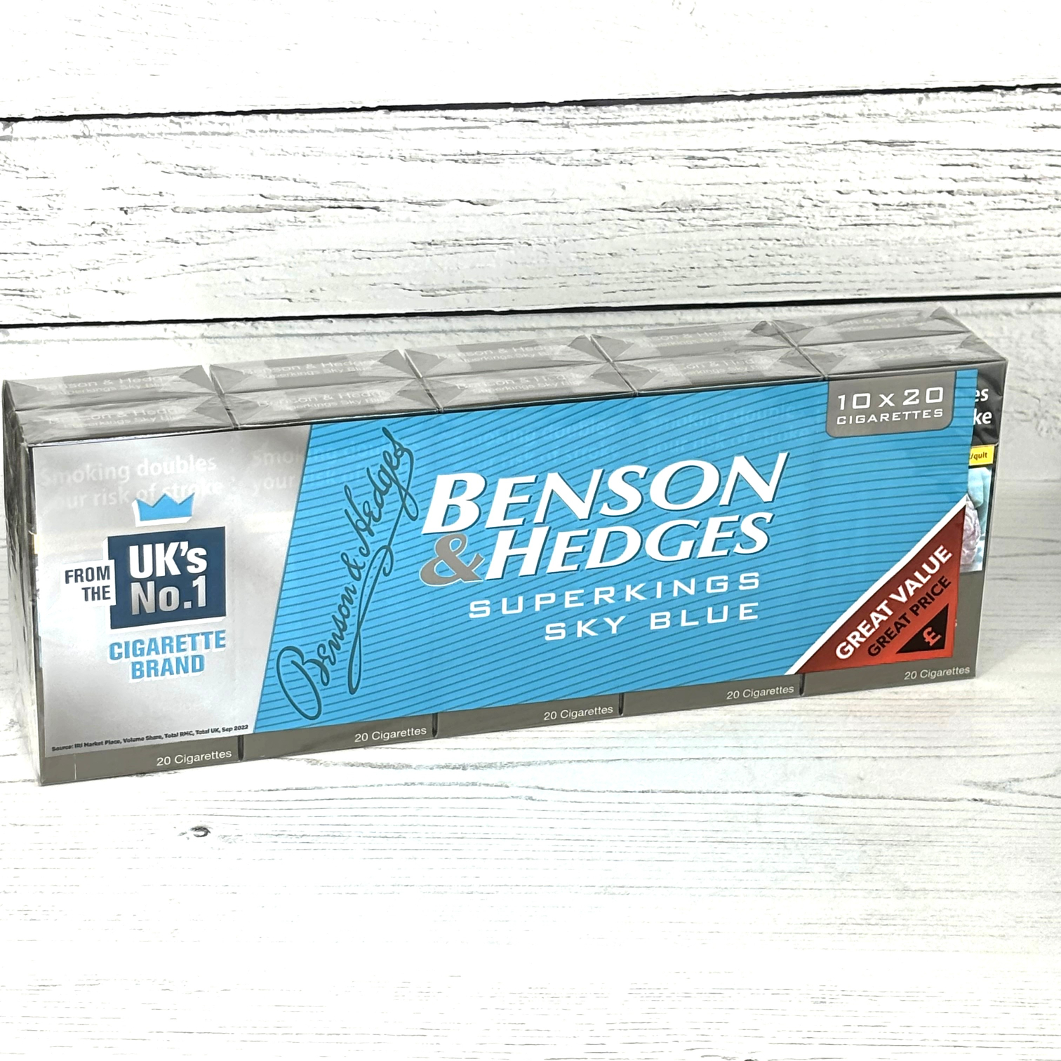 Benson & Hedges Blue Superkings Superkings Cigarettes