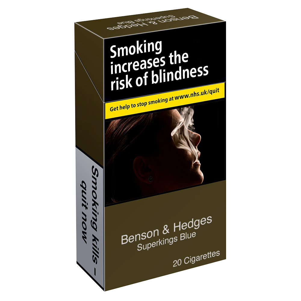 Benson & Hedges Blue Superkings Cigarettes 20 Pack
