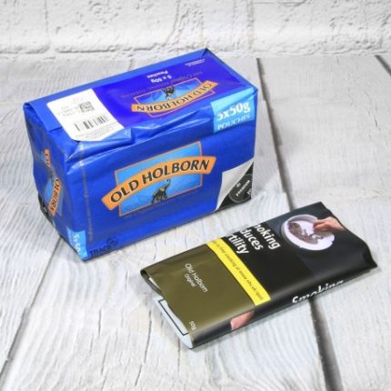 Old Holborn Dark Virginia Hand Rolling Tobacco 50g pouch – buy online UK at Smoke Kingz
