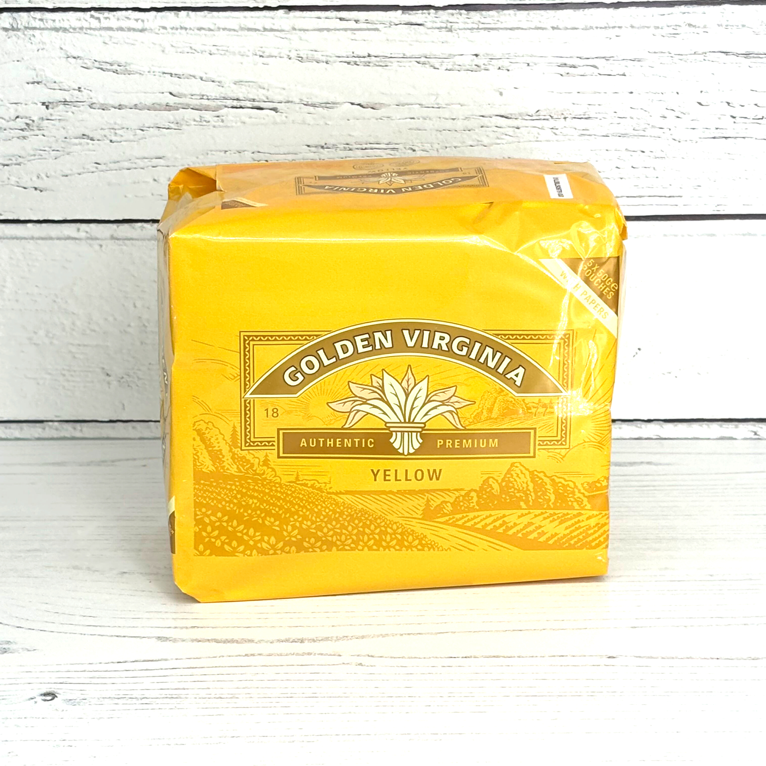Golden Virginia Yellow 50g Hand Rolling Tobacco pouch with papers – buy online UK