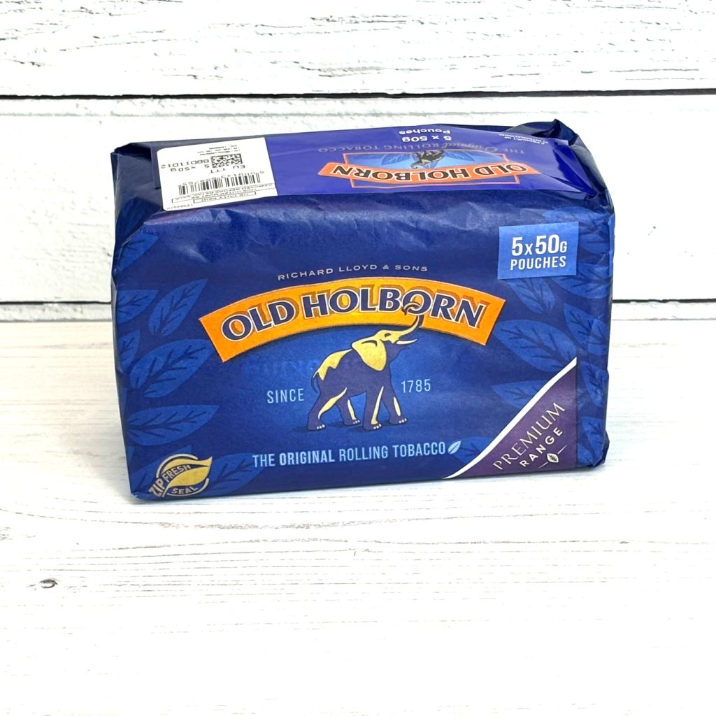 Old Holborn Dark Virginia Hand Rolling Tobacco 50g pouch – buy online UK at Smoke Kingz