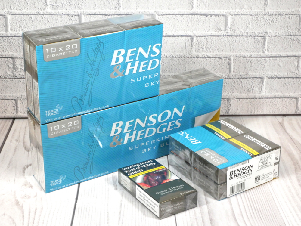 Benson & Hedges Blue Superkings 20 Pack - Quality Superkings Cigarettes