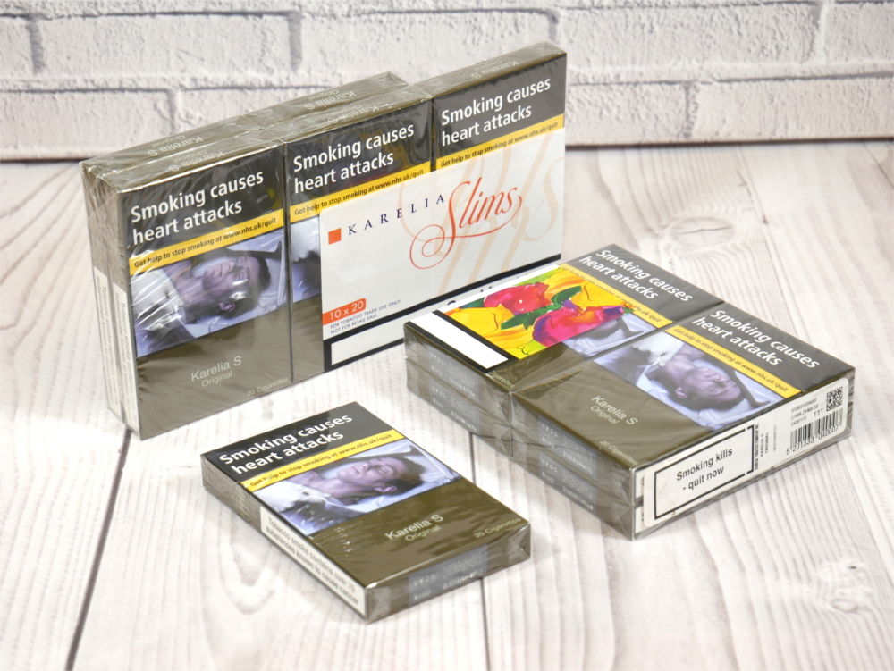 Karelia S Original Slims 20 pack – buy duty paid slim cigarettes online UK at Smoke Kingz