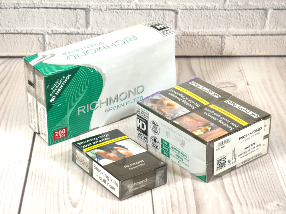 Richmond Original Superkings 20 Pack cigarettes UK