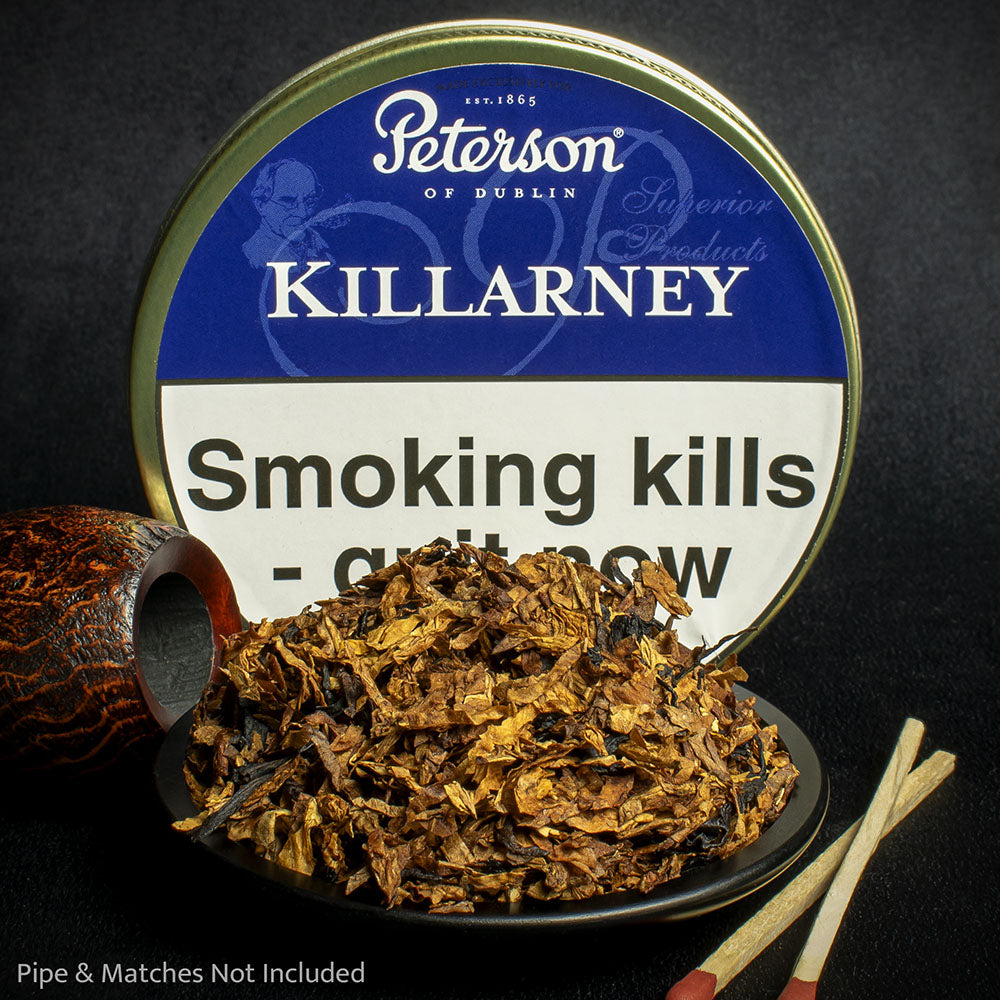 Peterson of Dublin Killarney Pipe Tobacco 50g Tin