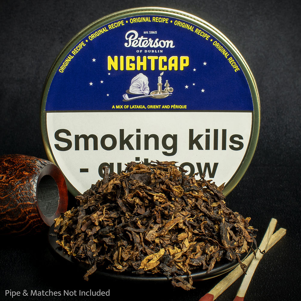 Peterson Nightcap Pipe Tobacco Ribbon Cut 10g Sample
