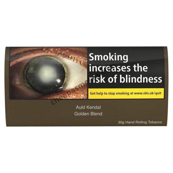 Auld Kendal Gold Blend Hand Rolling Tobacco 30g pouch – buy online UK at Smoke Kingz