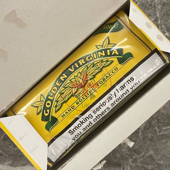 Golden Virginia Yellow 50g Hand Rolling Tobacco pouch with papers – buy online UK
