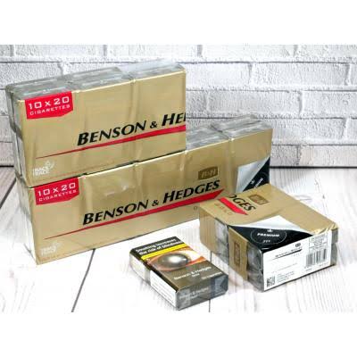 Benson & Hedges Gold King Size 20 Pack cigarettes UK