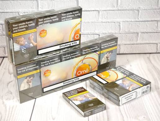 Omé Superslims American Blend 20 Pack - Luxury Superslim Cigarettes