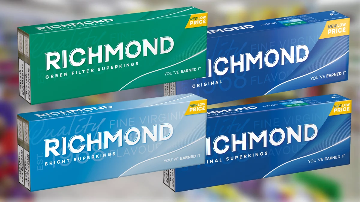 Richmond Original Superkings 20 Pack cigarettes UK