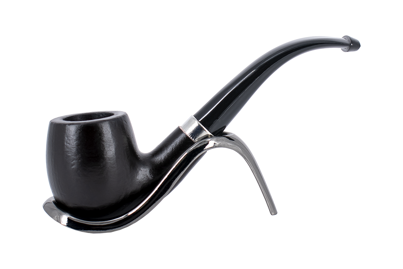 Sarome Beechwood Bent Smooth Tobacco Pipe 135mm