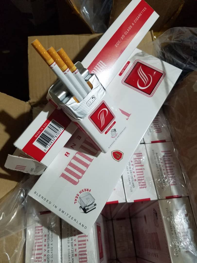 platinum seven red cigarettes uk pack king size full flavour bold tobacco