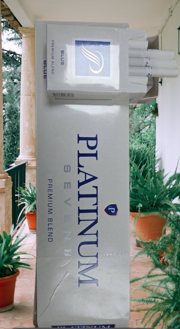 platinum seven blue cigarettes uk pack king size medium balanced flavour