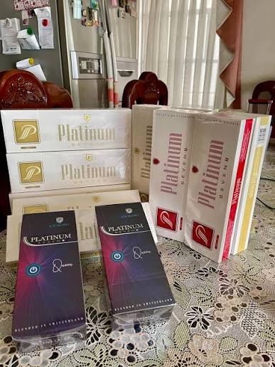 platinum seven red cigarettes uk pack king size full flavour bold tobacco