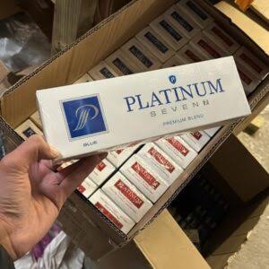 platinum seven blue cigarettes uk pack king size medium balanced flavour