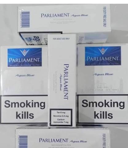 Buy Parliament Silver Blue Cigarettes UK online. Ultra light super lights with recessed filter for smooth mild flavour. King size packs, fast discreet UK delivery. Order Parliament Silver Blue today – 18+ only.