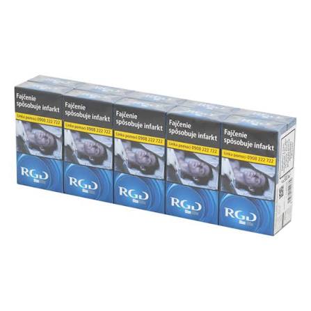 RGD Blue Hand Rolling Tobacco UK - Premium Fine Cut Light Mild RYO Tobacco Pouch