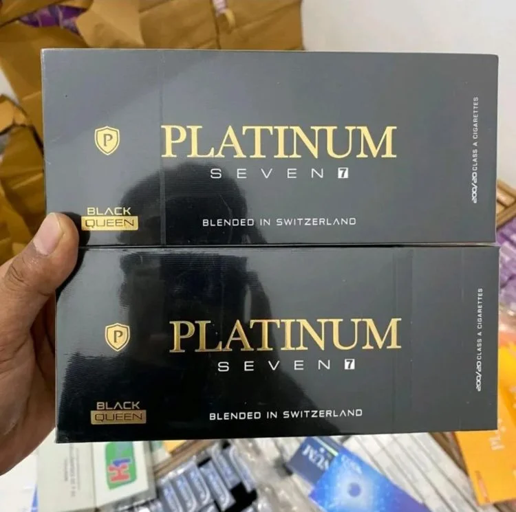 Platinum Seven Black Queen Cigarettes UK – Duty Paid Pack