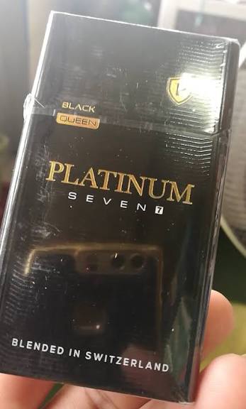 Platinum Seven Black Queen Cigarettes UK – Duty Paid Pack