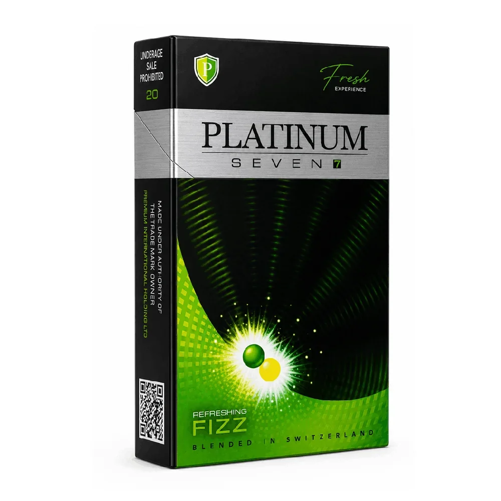 Platinum Seven Refreshing Freeze cigarettes king size pack – buy online UK